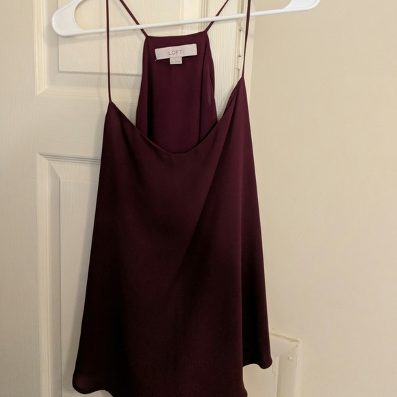 LOFT Tops - Burgundy tank 💐